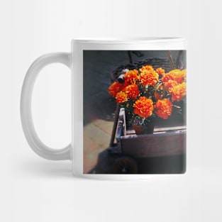 Little Flower Wagon Mug